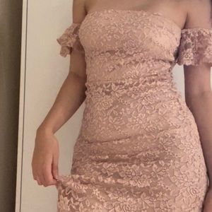 forever 21 pink floral mesh maxi dress - mesh with floral detail